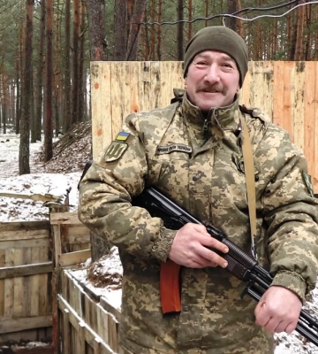 «Зустрінемо противника з гідністю!»: у волинській теробороні служить доброволець з афганським досвідом