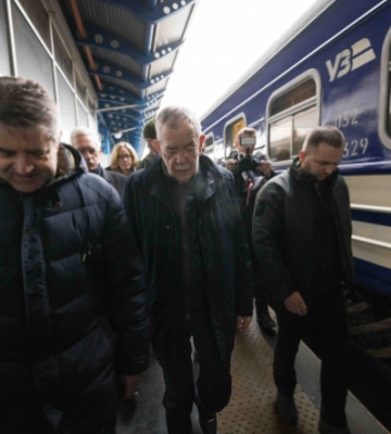 Президент Австрії прибув до Києва