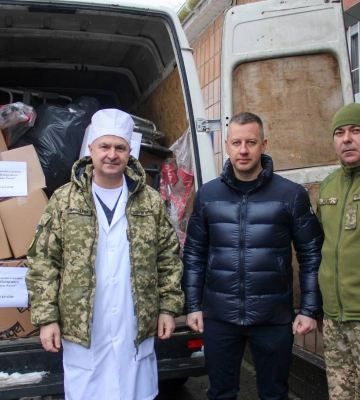 Рівненський військовий госпіталь отримав медичні засоби для лікування поранених українських воїнів