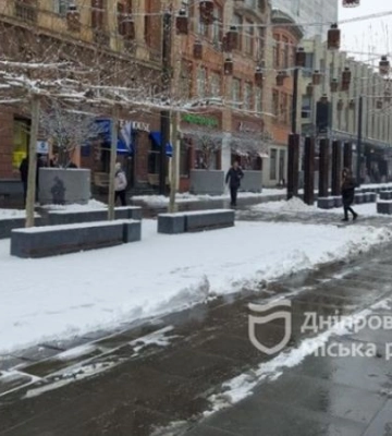 Дороги та тротуари Дніпра проїзні, перешкод для пересування немає