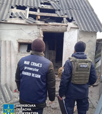Армія рф обстріляла село на Харківщині, поранено 66-річного чоловіка