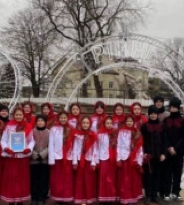 Учаники ансамблю «Співаночка» колядували на фестивалі у Рівному