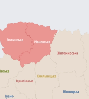 У Рівненській і Волинській областях оголосили повітряну тривогу
