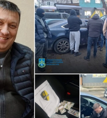 На хабарі у $ 50 тисяч затримали мера одного з міст на Одещині та депутата місцевої ради