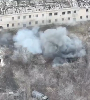 ЗСУ знищили ворожий міномет Тюльпан на Донбасі