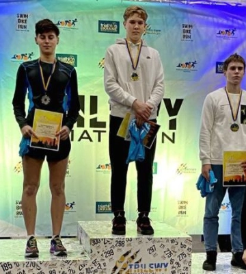 Полтавці перемогли на чемпіонаті України з триатлону