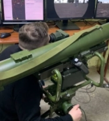 Волинські гвардійці вчаться стріляти з протитанкових ракетних комплексів 