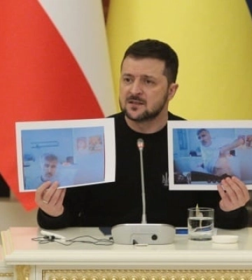 Зеленський показав фото Саакашвілі і заявив, що грузинська влада його вбиває
