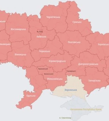 На Рівненщині пролунало 336 повітряних тривог за 342 днів війни