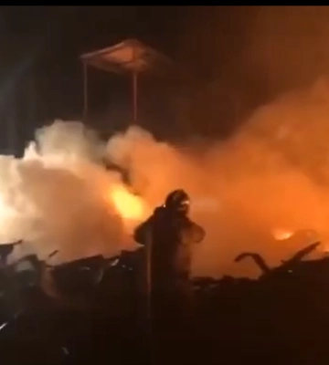 В Крыму произошел масштабный пожар: сгорели строители трассы &quot;Таврида&quot;