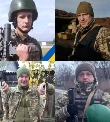 Рівненщина прощалася із чотирма захисниками