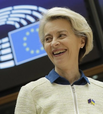Учетверте від початку вторгнення рф: президентка Єврокомісії прибула до Києва