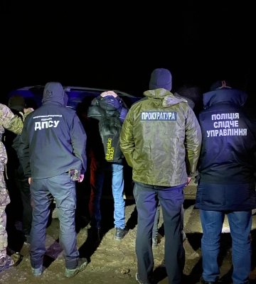 Прикордонники затримали організатора незаконного переправлення осіб через державний кордон