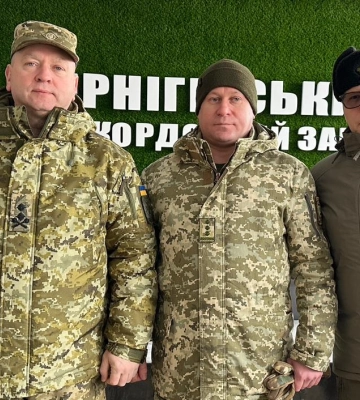 Керівники прикордонних відомств України та Литви провели робочу зустріч на кордоні з рф