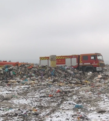 Аудіосистему для відлякування птахів планують встановити на Макухівському сміттєзвалищі