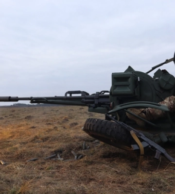 Бійці-зенітники Волинської тероборони показали, як вчаться знищувати противника 