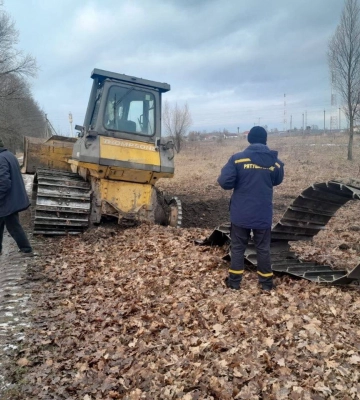 Біля Києва тракторист підірвався на міні