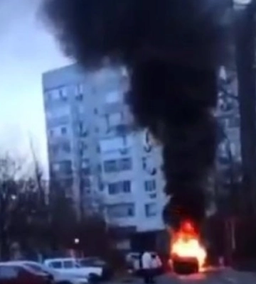 В Енергодарі вибухнув автомобіль з місцевим колаборантом