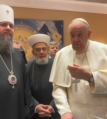 Папа Римський зустрівся із главами церков України