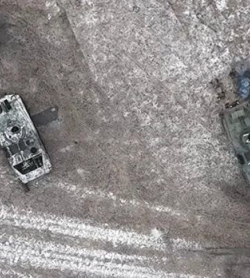 Воїни 36-ОБМП знищили штурмову колону росіян на Донеччині. ВIДЕО