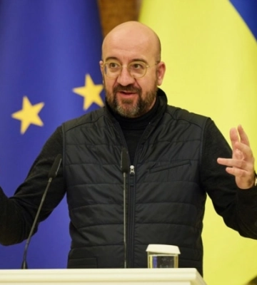 Президент Євроради Мішель прибув до Києва на саміт Україна-ЄС: &quot;Наша рішучість не послабиться&quot;