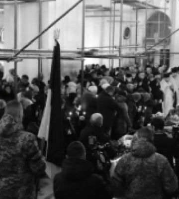 У Луцьку попрощалися із захисником Русланом Тіщенком та офіцером-вихователем Олександром Дорошенком