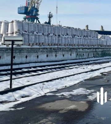 В порту на Одещині виявили більше ста тон добрив, що належали представникам держави-агресора
