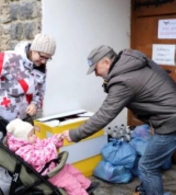 В Ужгороді надали допомогу внутрішньо переміщеним особам