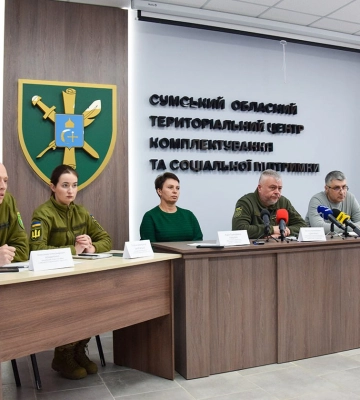 На Сумщині формується окремий стрілецький батальйон Збройних Сил України