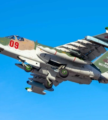 ЗСУ під Бахмутом«приземлили» російський штурмовик Су-25