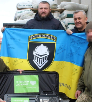 Лісівники придбали для бійців з Хмельниччини ще один антидроновий комплекс