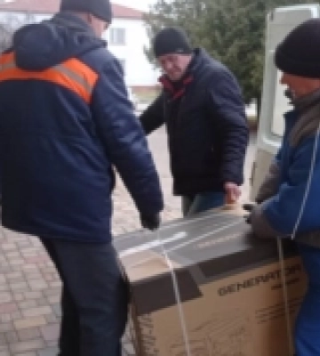На Любешівщину поляки надіслали 27 генераторів та 25 пічок