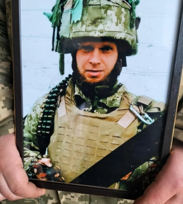 У громаді на Волині прощалися із загиблим військовим Володимиром Фірчуком. Фото