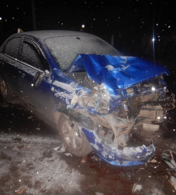 Львів&#039;янин на Chevrolet Aveo в&#039;їхав у підводу з кіньми