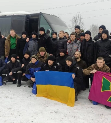 Україна повернула з російського полону ще 116 українців