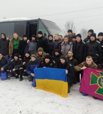 СБУ показала видео обмена пленными