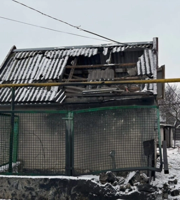 Полиция показала последствия обстрелов Запорожской области 