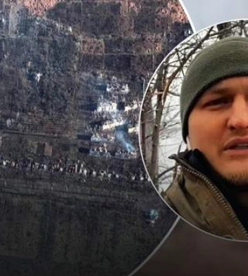 Идет снег, но в Бахмуте жарко, – лейтенант Нацгвардии об аде в городе