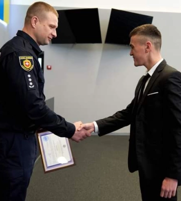 У кадетів з «Корпусу майбутніх поліцейських»  на Рівненщині сьогодні випускний