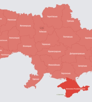 У Чернівецькій області вдруге за день оголосили повітряну тривогу