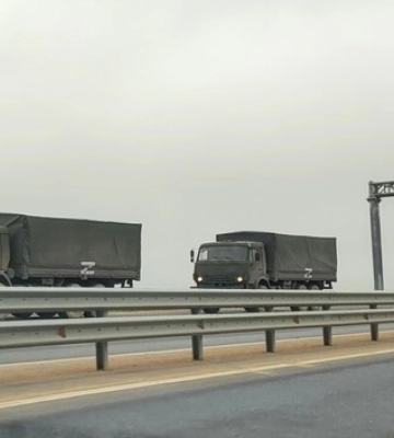 У Маріуполі поновився рух ворожої військової техніки в бік Мангуша та Бердянська