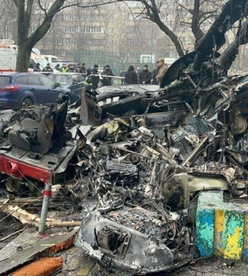 Падіння гелікоптера у Броварах: стало відомо, коли розшифрують &quot;чорний ящик&quot;