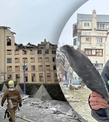 Утренняя атака на Харьков. Оккупанты попали ракетой в высшее учебное заведение — ГСЧС