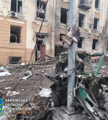 Обстріл Харкова — ракета влучила у будівлю університету, поранених стало більше