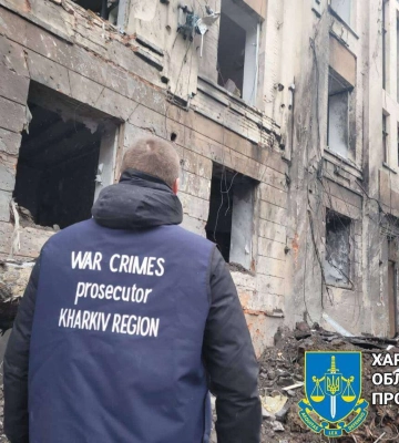 Наслідки удару по центру Харкова 5 лютого: фото