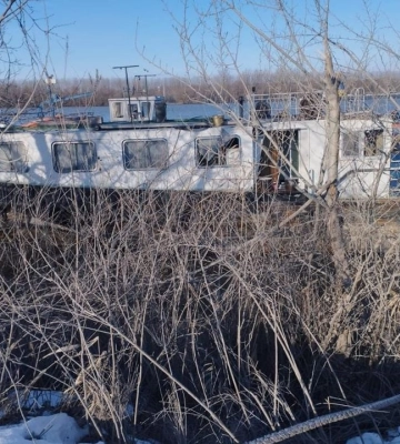 На Одещині затонула баржа з 860 тоннами пшениці