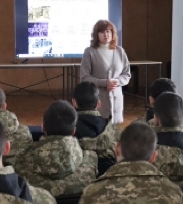 День Соборності: нестандартний урок провели у Волинській бібліотеці