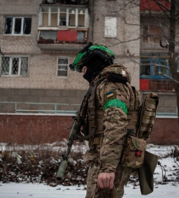 Дніпровські бійці показали, як обороняють Бахмут