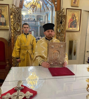 Молився за перемогу України: нещодавно призначений архієпископ з Волині провів богослужіння