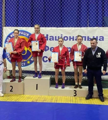 Самбісти з Сумщини здобули медалі чемпіонату України
